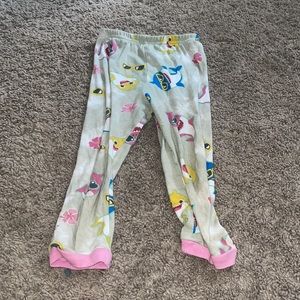 Baby shark pajama bottoms
